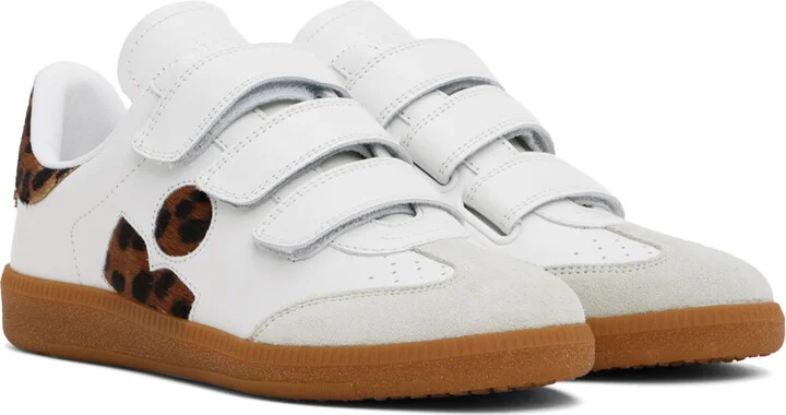 Isabel Marant White Beth Sneakers - Image 4