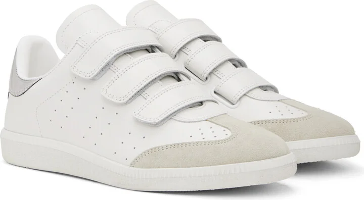 Isabel Marant White Beth Sneakers - Image 4