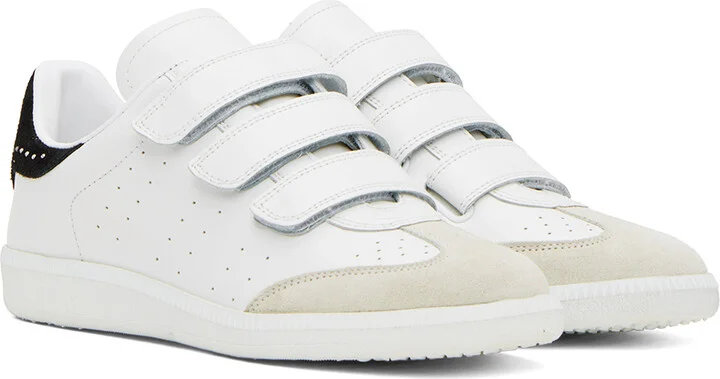 Isabel Marant White Beth Sneakers - Image 4