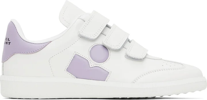 Isabel Marant White Beth Sneakers