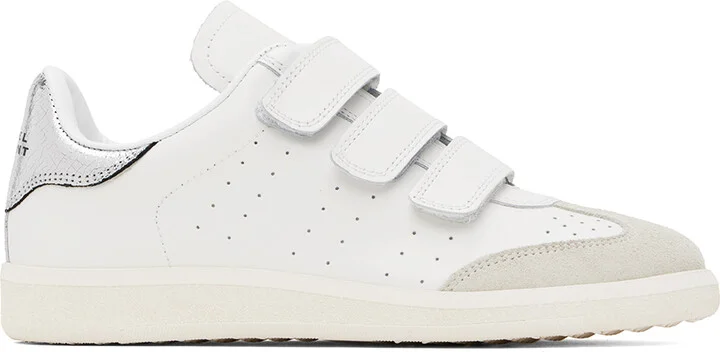 Isabel Marant White Beth Sneakers