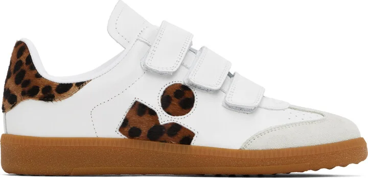 Isabel Marant White Beth Sneakers