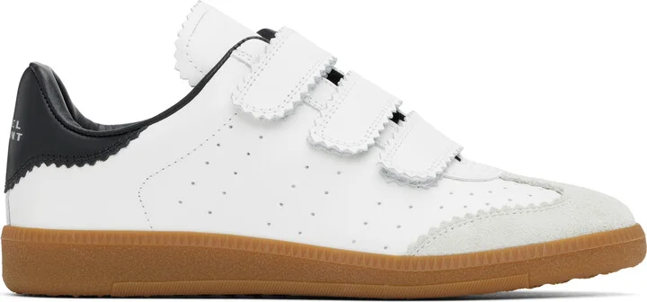 Isabel Marant White Beth Sneakers