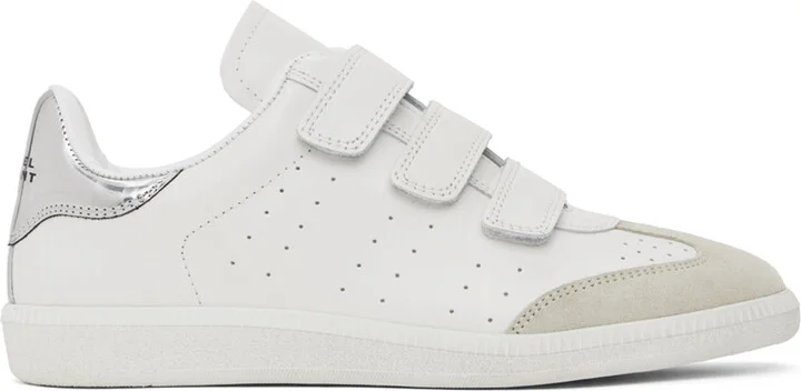 Isabel Marant White Beth Sneakers