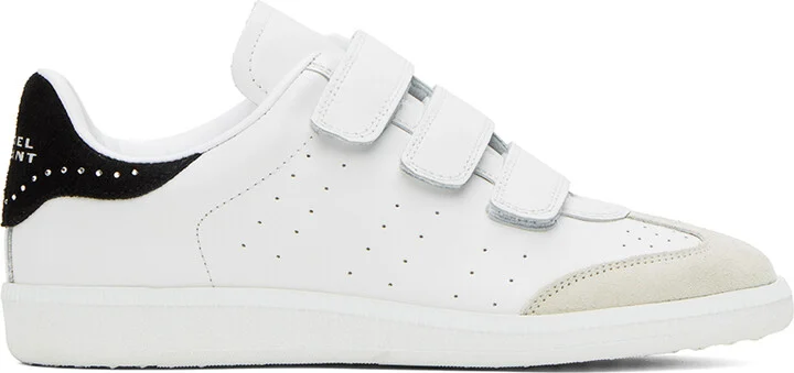Isabel Marant White Beth Sneakers