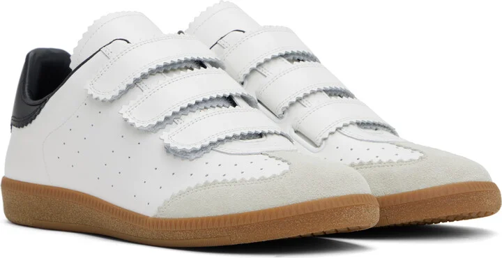 Isabel Marant White Bethy Sneakers - Image 4