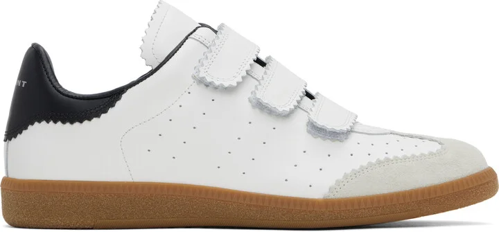 Isabel Marant White Bethy Sneakers
