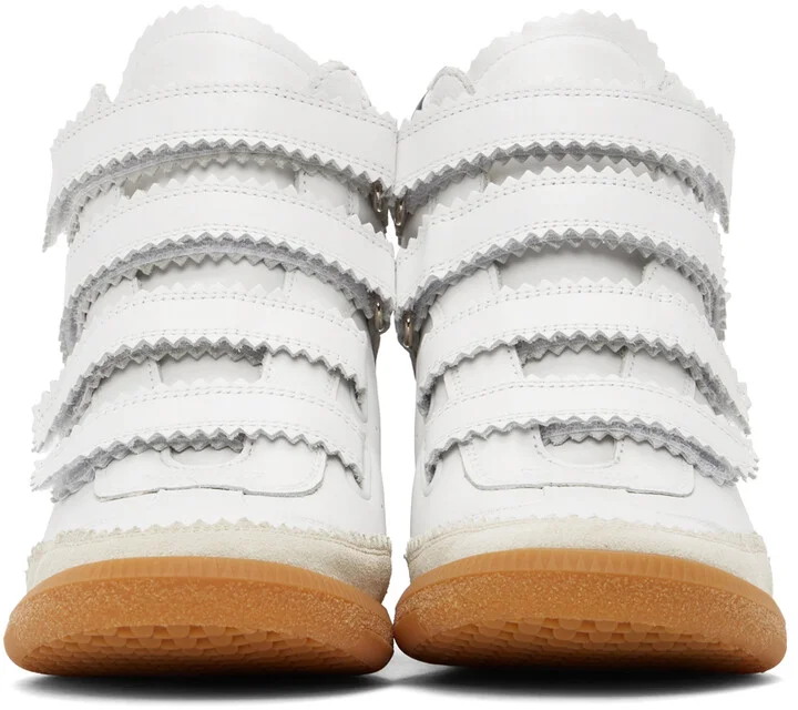 Isabel Marant White Bilsy Vintage Sneakers - Image 2