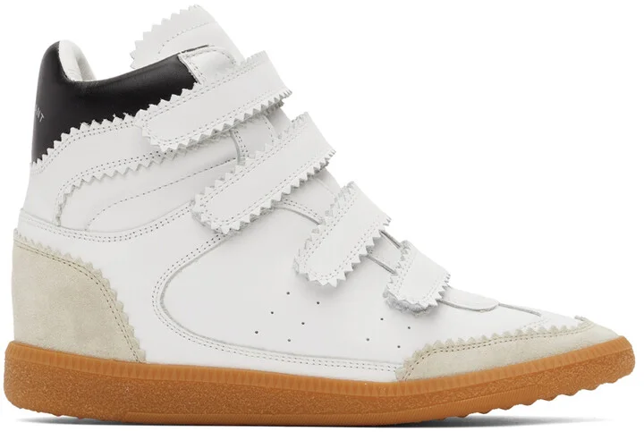 Isabel Marant White Bilsy Vintage Sneakers