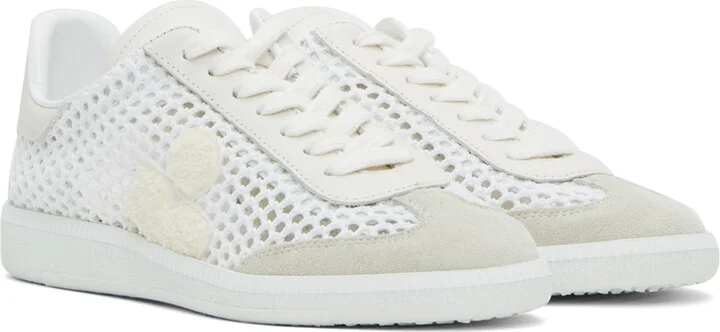 Isabel Marant White Bryce Sneakers - Image 4