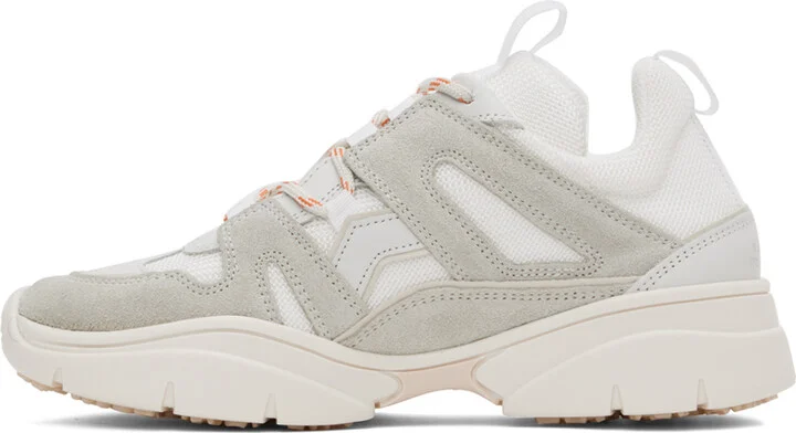 Isabel Marant White Kindsay Sneakers - Image 3