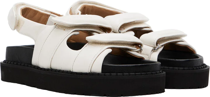 Isabel Marant White Madee Sandals - Image 4