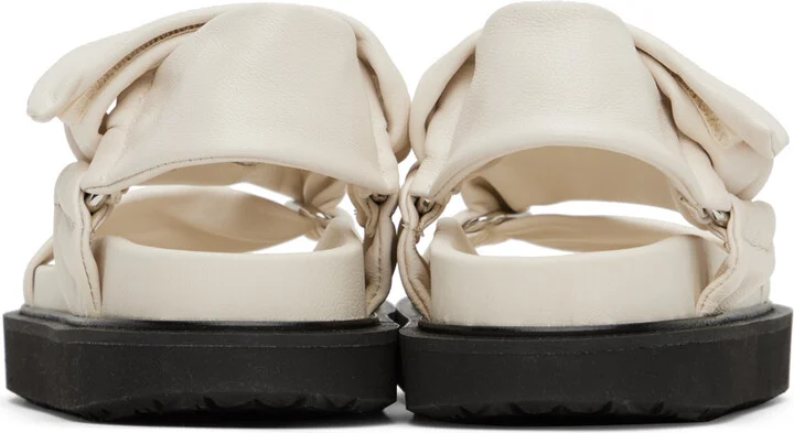 Isabel Marant White Naori Leather Sandals - Image 2