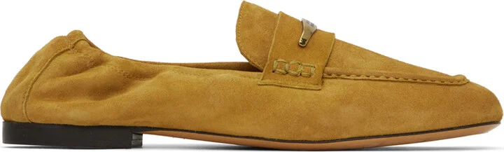Isabel Marant Yellow Iseri Loafers