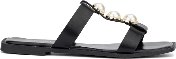 Isadora Imitation Pearl Sandal - Image 4