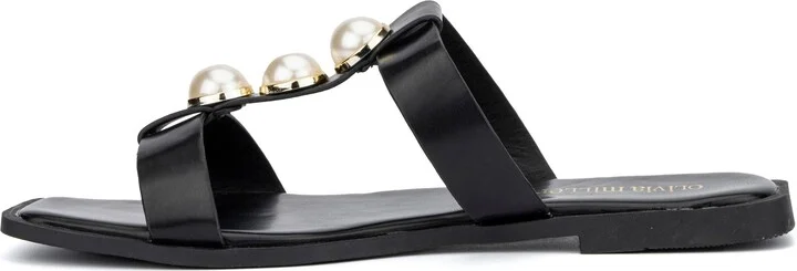 Isadora Imitation Pearl Sandal - Image 8