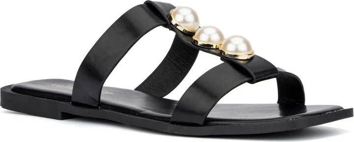 Isadora Imitation Pearl Sandal