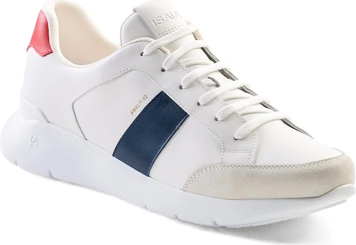 Isaia Calfskin Amalfi Sneakers - Image 3