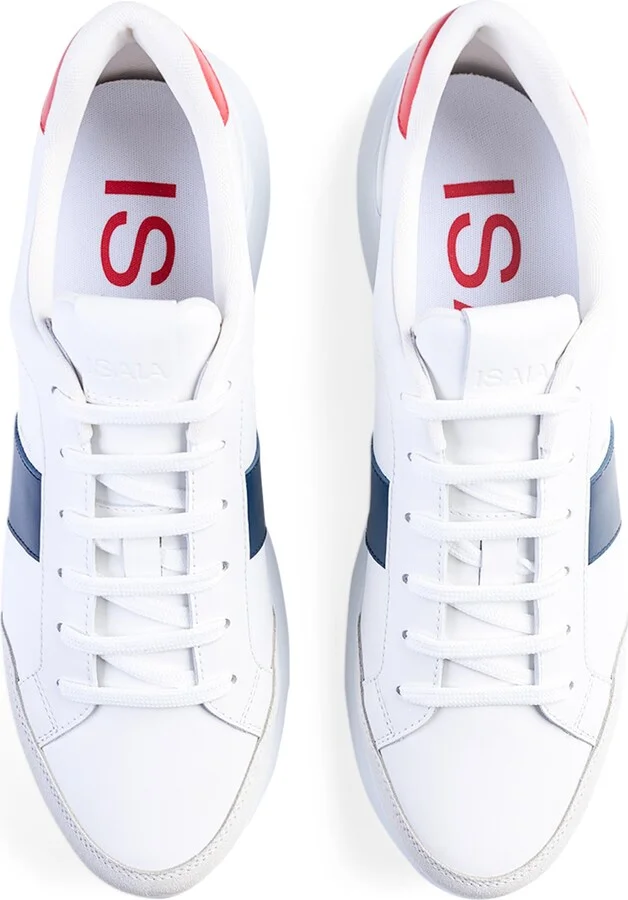 Isaia Calfskin Amalfi Sneakers - Image 4