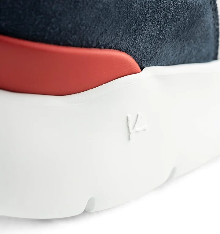 Isaia Calfskin-Suede Amalfi Sneakers - Image 4