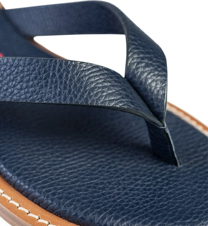 Isaia Leather Sandals - Image 5