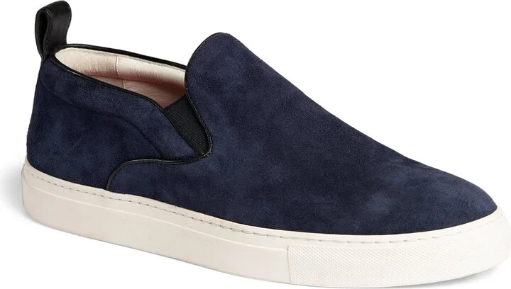 Isaia Suede Slip-On Sneakers - Image 2