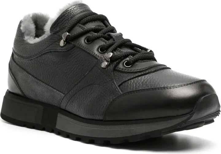 Ischia lace-up leather sneakers - Image 2