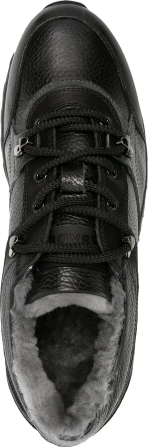 Ischia lace-up leather sneakers - Image 4