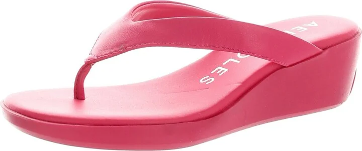 Isha Womens thong Wedge Thong Sandals
