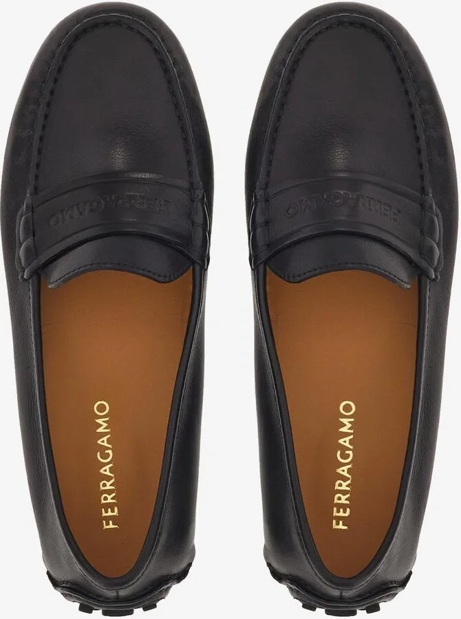 Iside Driver Moccasins in Calfskin - Image 3
