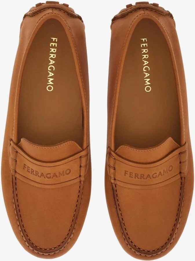 Iside Driver Moccasins in Calfskin - Image 3