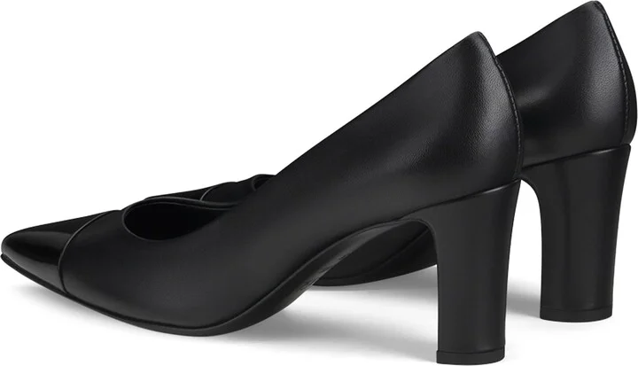 Isidora Pointed Cap Toe Pump - Image 2