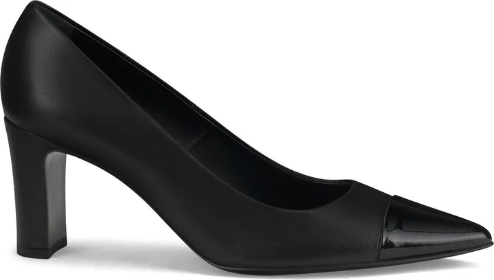 Isidora Pointed Cap Toe Pump - Image 3