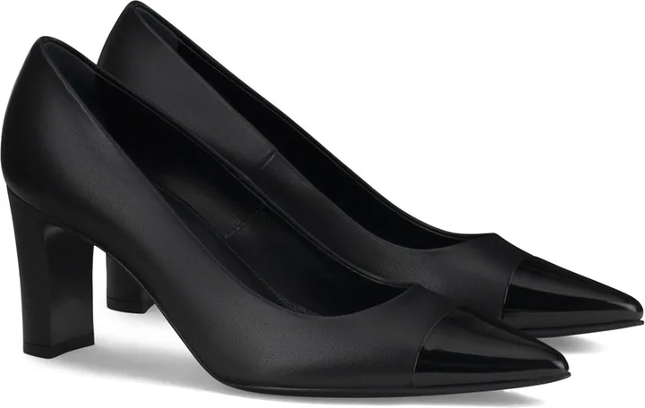 Isidora Pointed Cap Toe Pump