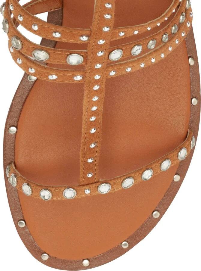 Isidora Studded Ankle Strap Sandal - Image 8
