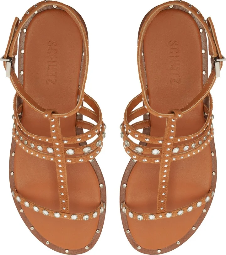 Isidora Studded Ankle Strap Sandal - Image 9