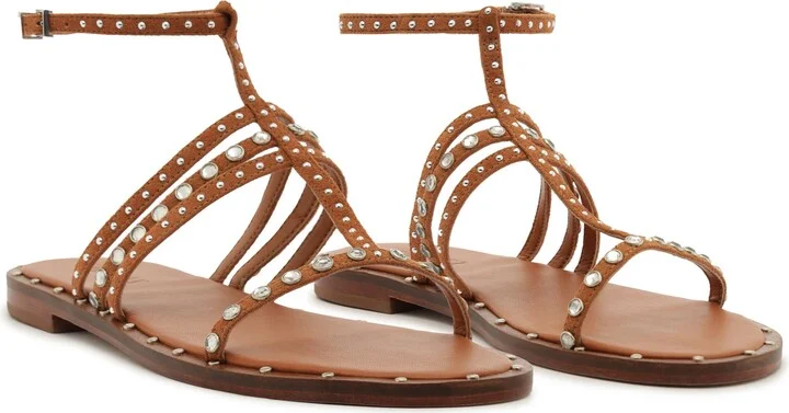 Isidora Studded Ankle Strap Sandal - Image 10