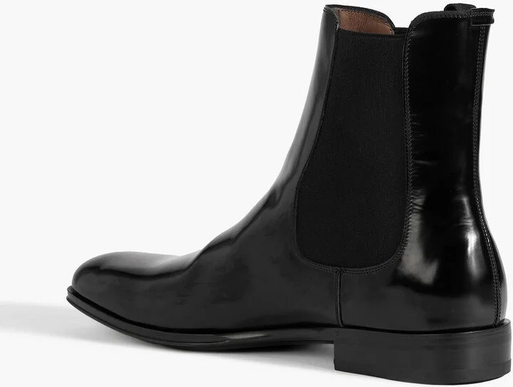 Isidoro glossed-leather Chelsea boots - Image 3