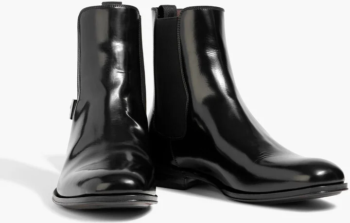 Isidoro glossed-leather Chelsea boots - Image 2