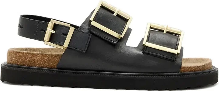 Isla buckle-detail sandals