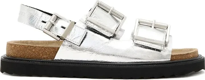 Isla buckled slingback sandals