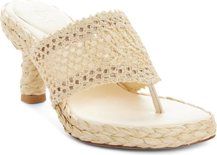 Isla Crochet Espadrille Sandal