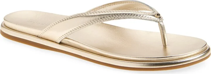 Soft Gold Leather Tumbled