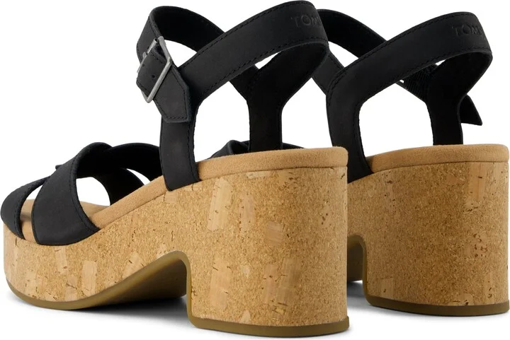 Isla Heeled Sandal Leather Slip On - Image 4