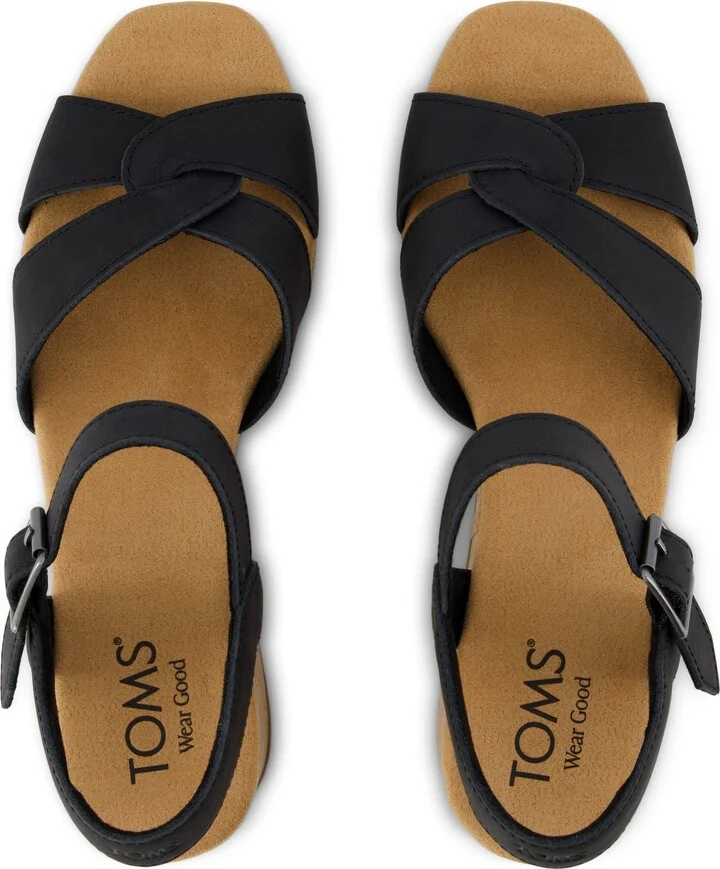 Isla Heeled Sandal Leather Slip On - Image 5