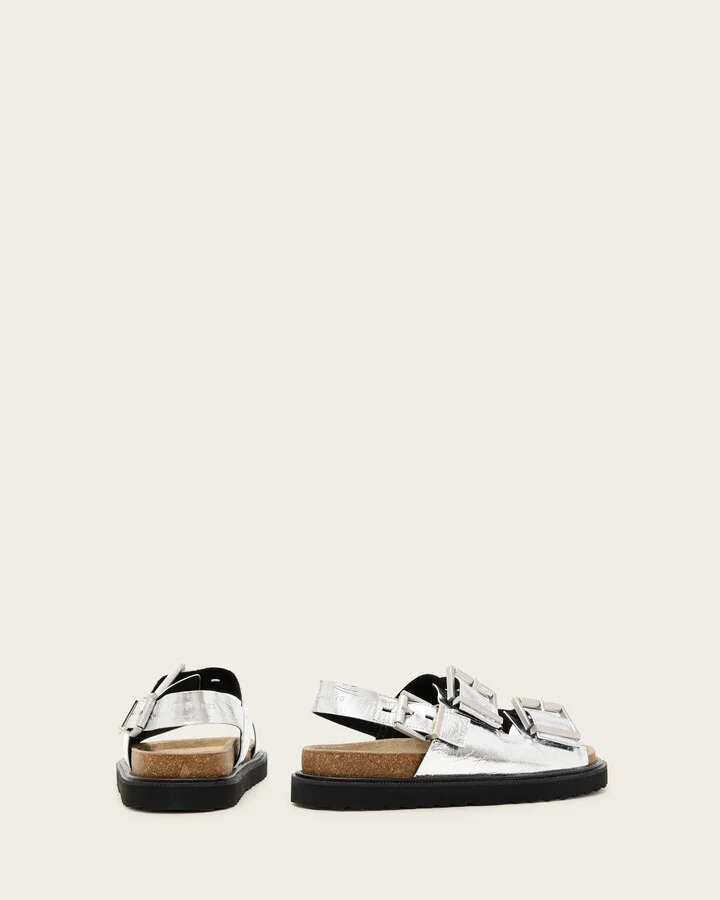 Isla Leather Sandals - Image 6