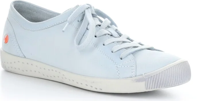 Light Blue Washed Leather