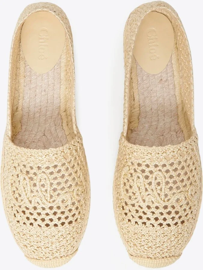 Island Crochet Knit Espadrilles - Image 2