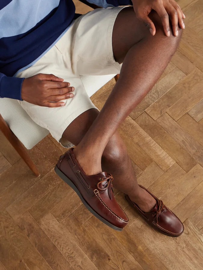 Islet Leather Boat Shoes - Image 2
