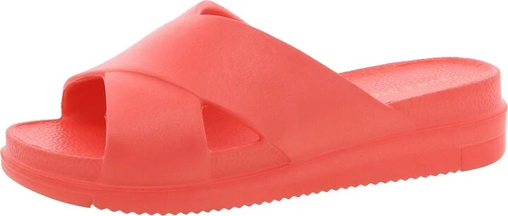Islla Womens Platforms Slip On Slide Sandals